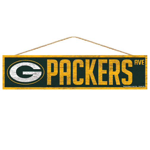 Green Bay Packers s Sign 4x17 Wood Avenue Design