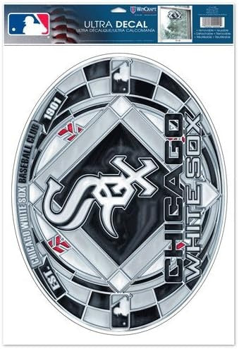 Chicago White Sox Decal 11x17 Multi Use Stained Glass Style