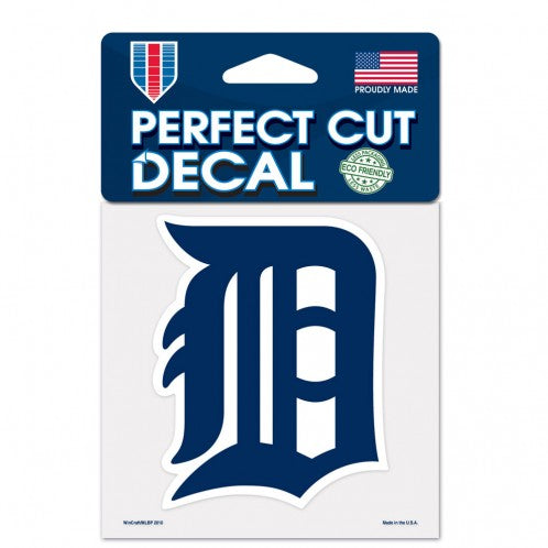 Detroit Tigers Decal 4x4 Perfect Cut Color Special Order