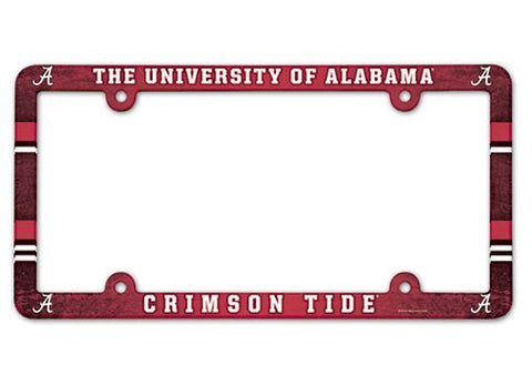 Alabama Crimson Tide License Plate Frame Full Color