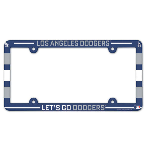 Los Angeles Dodgers License Plate Frame Full Color