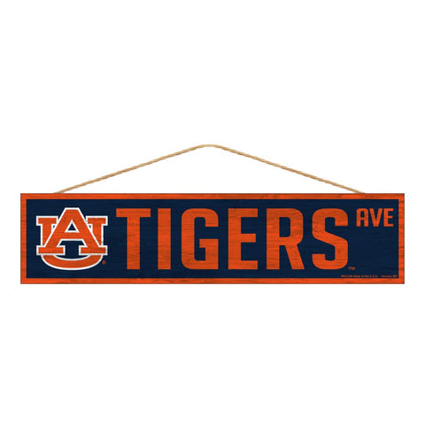 Auburn Tigers Sign 4x17 Wood Avenue Design Special Order