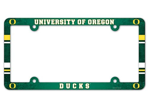 Oregon Ducks License Plate Frame Full Color
