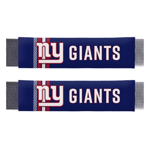 New York Giants Seat Belt Pads Team Color