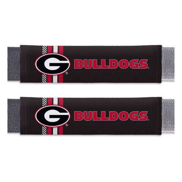 Georgia Bulldogs Seat Belt Pads Team Color