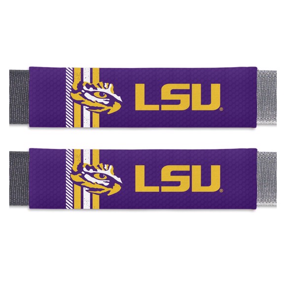LSU Tigers Seat Belt Pads Team Color