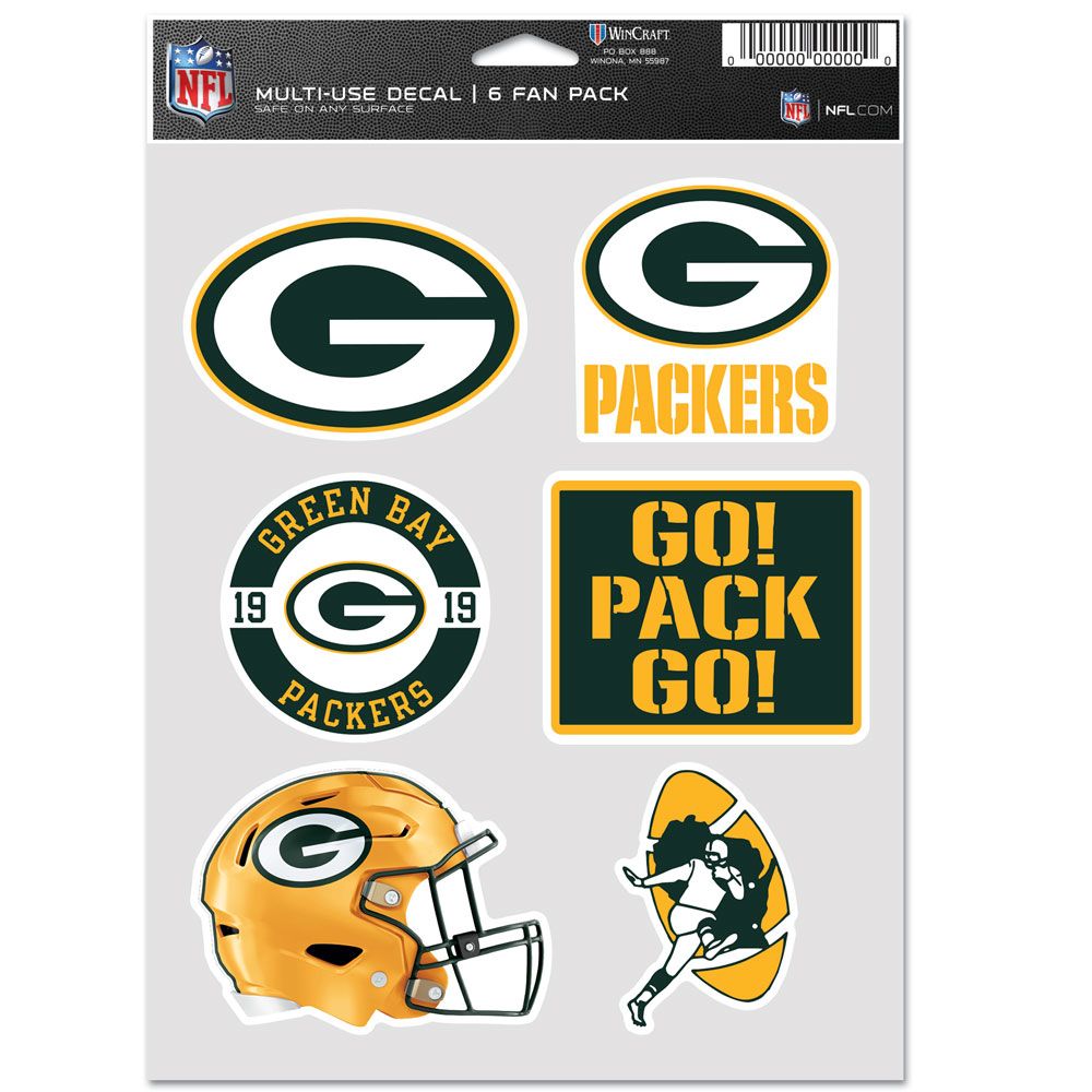 Green Bay Packers s Decal Multi Use Fan
