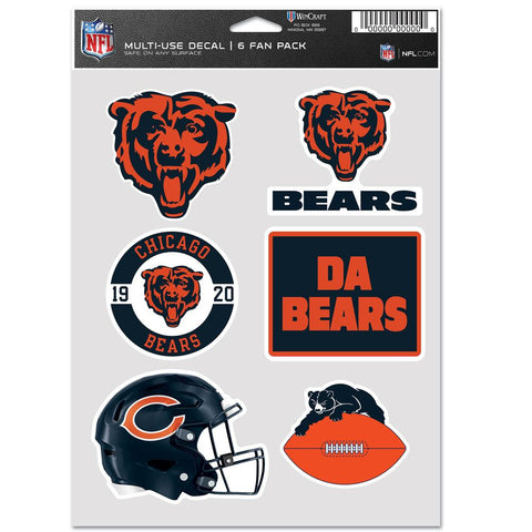 Chicago Bears Decal Multi Use Fan