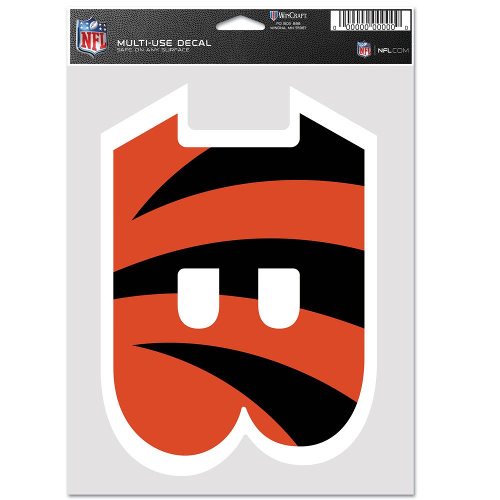 Cincinnati Bengals Decal Multi Use Fan Single