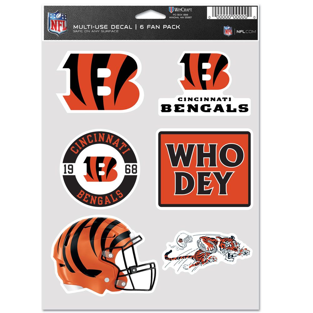 Cincinnati Bengals Decal Multi Use Fan