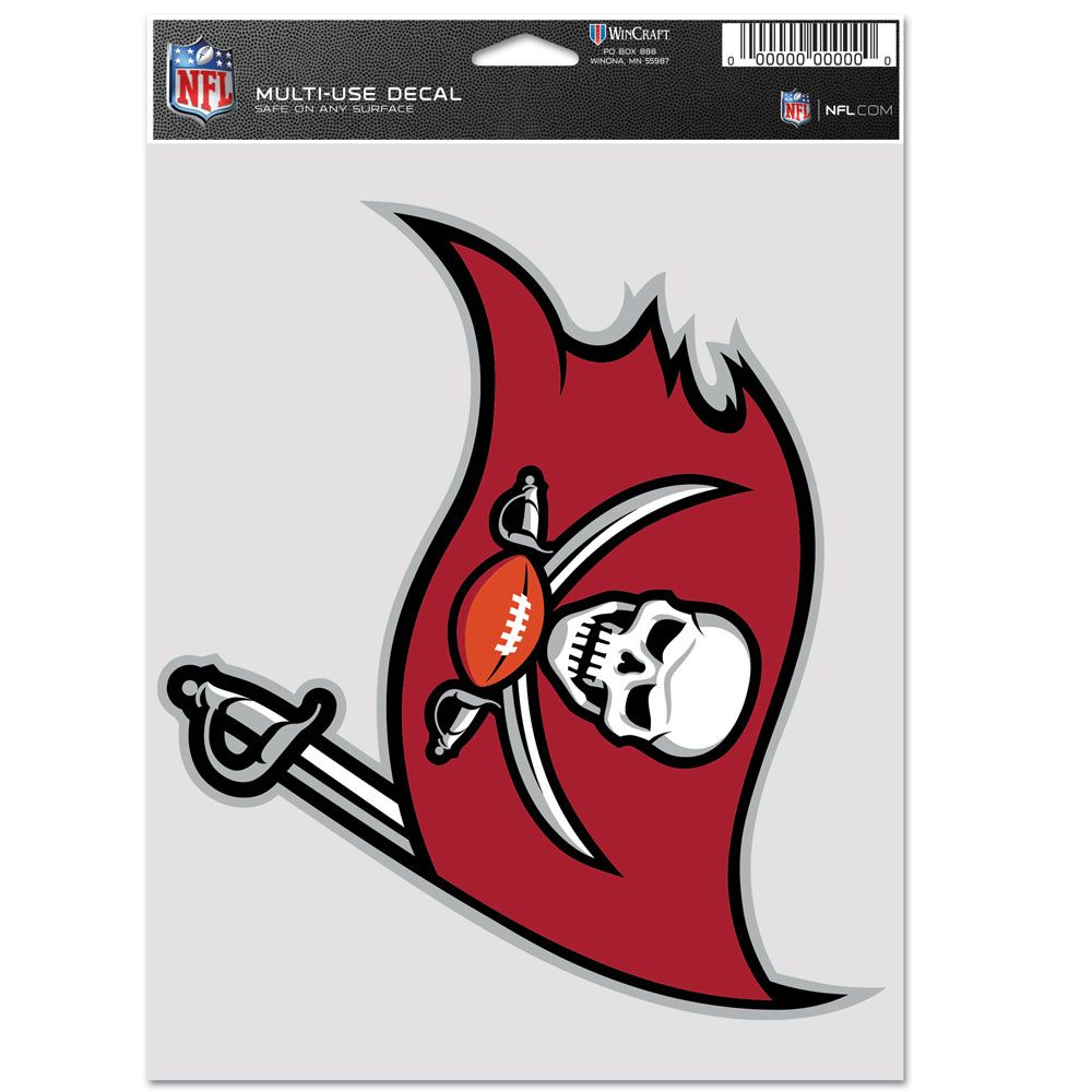 Tampa Bay Buccaneers Decal Multi Use Fan Single