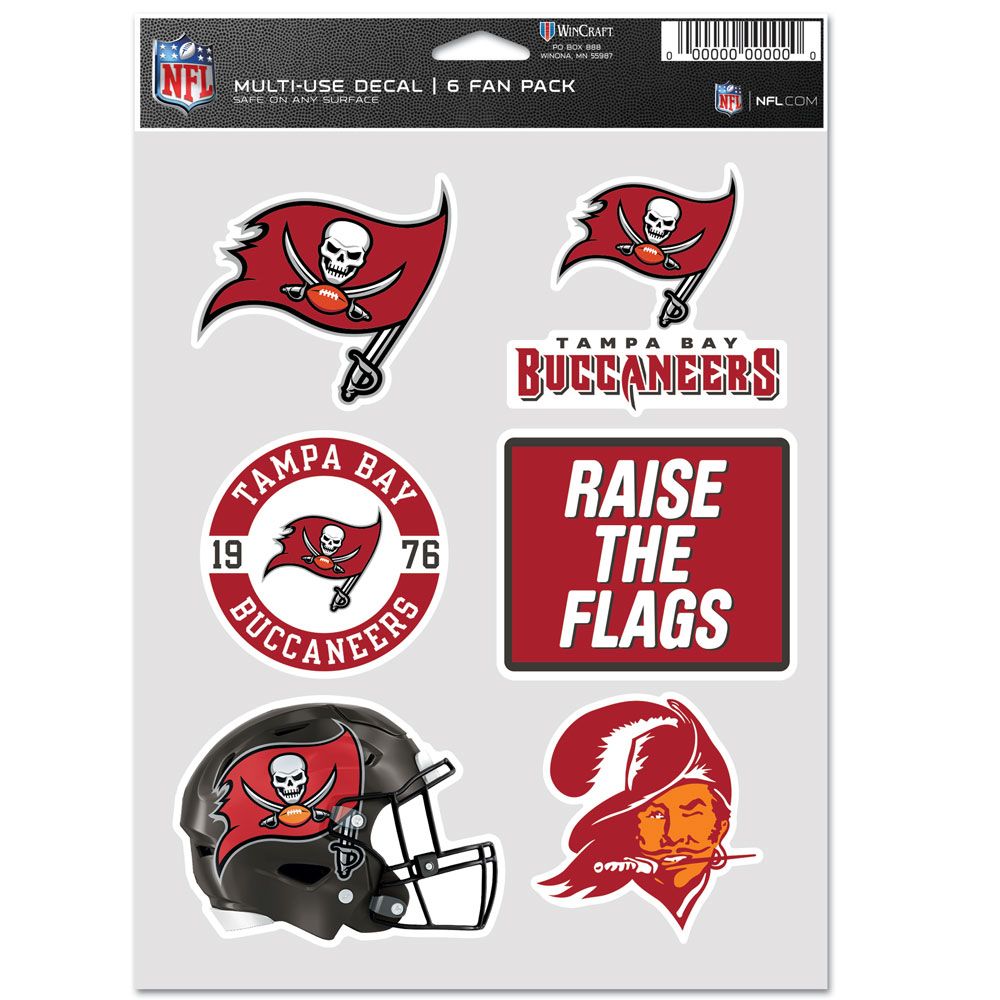 Tampa Bay Buccaneers Decal Multi Use Fan