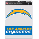 Los Angeles Chargers Decal Multi Use Fan