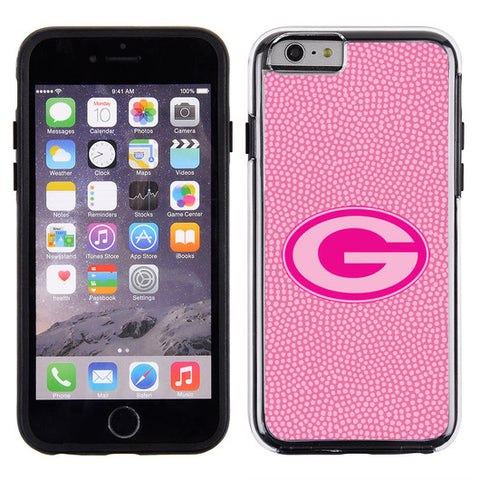 Green Bay Packers s Phone Case Pink Football Pebble Grain Feel iPhone 6 CO