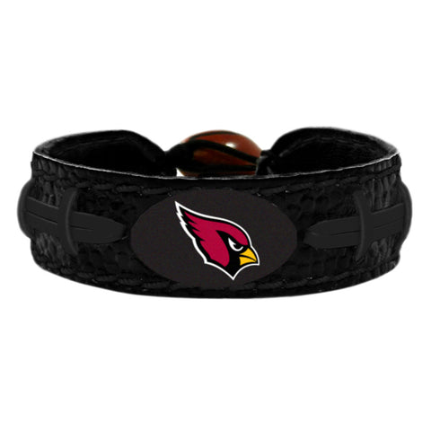 Arizona Cardinals Bracelet Team Color Tonal Black Football CO