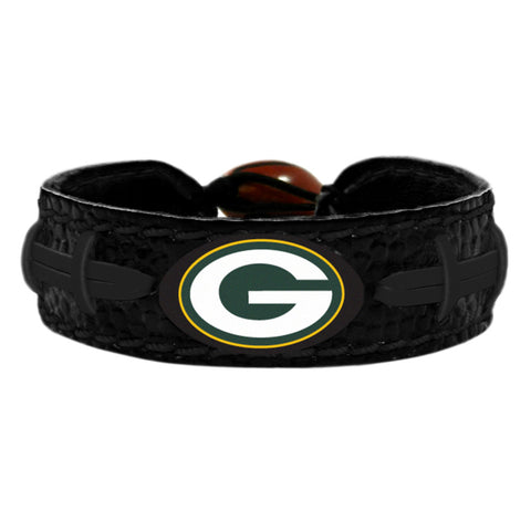 Green Bay Packers s Bracelet Team Color Tonal Black Football CO