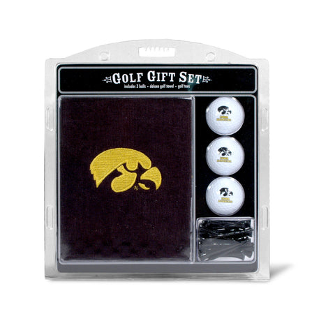 Iowa Hawkeyes Golf Gift Set with Embroidered Towel Special Order
