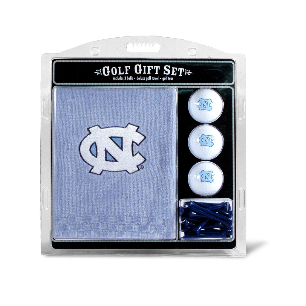 North Carolina Tar Heels Golf Gift Set with Embroidered Towel Special Order