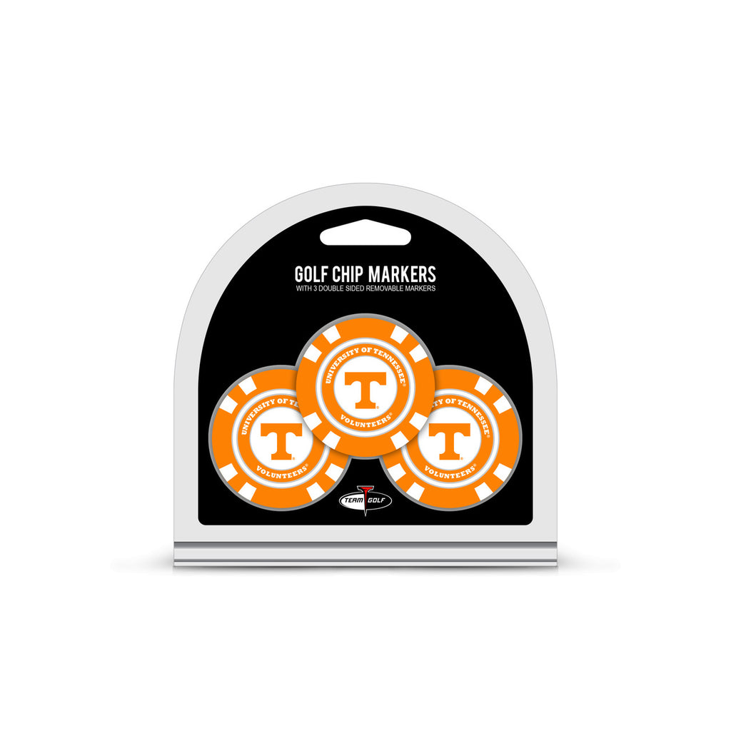 Tennessee Volunteers Golf Chip with Marker 3 Pack Special Order