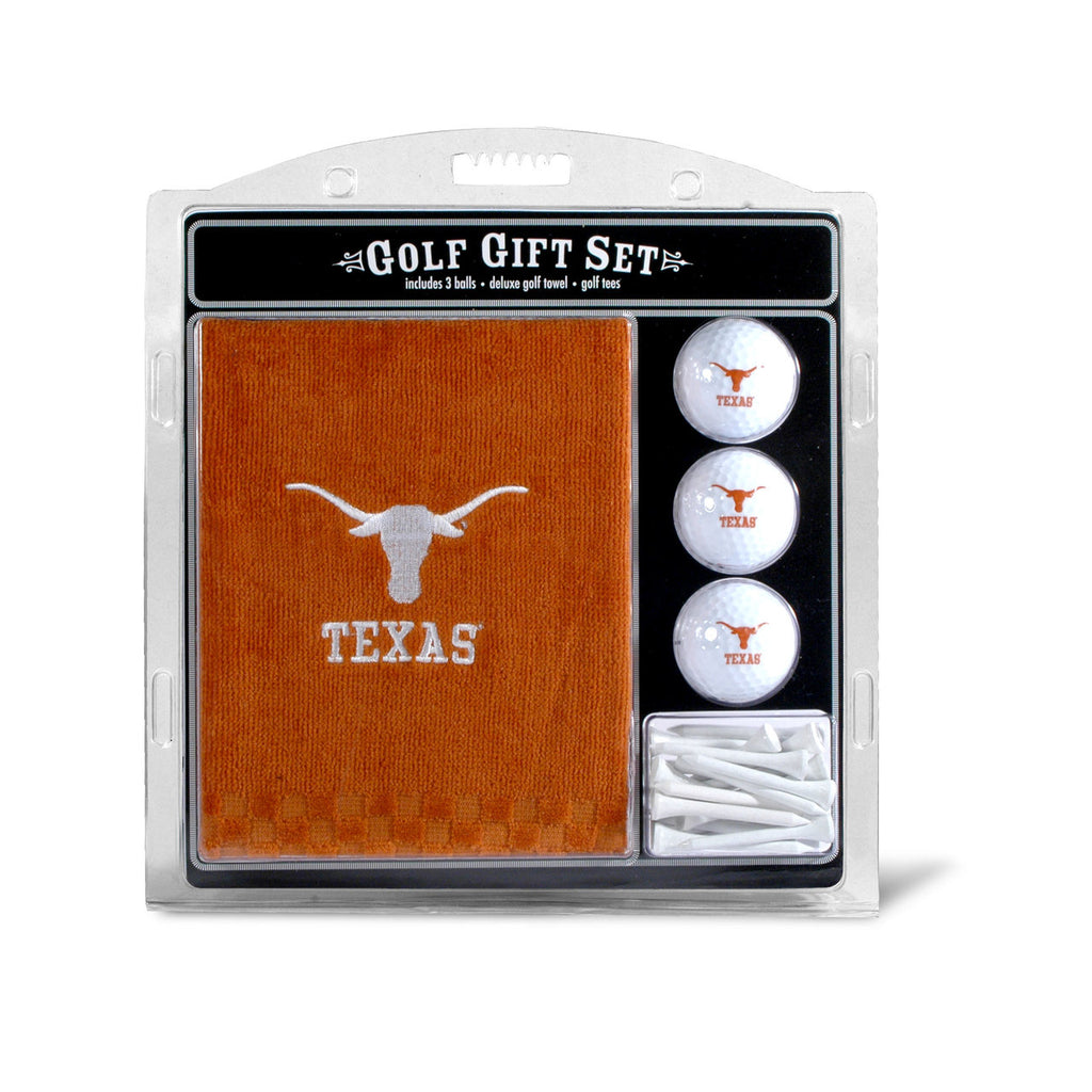 Texas Longhorns Golf Gift Set with Embroidered Towel Special Order