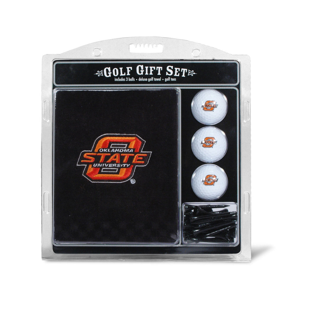 Oklahoma State Cowboys Golf Gift Set with Embroidered Towel Special Order