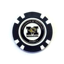 Missouri Tigers Golf Chip with Marker Bulk