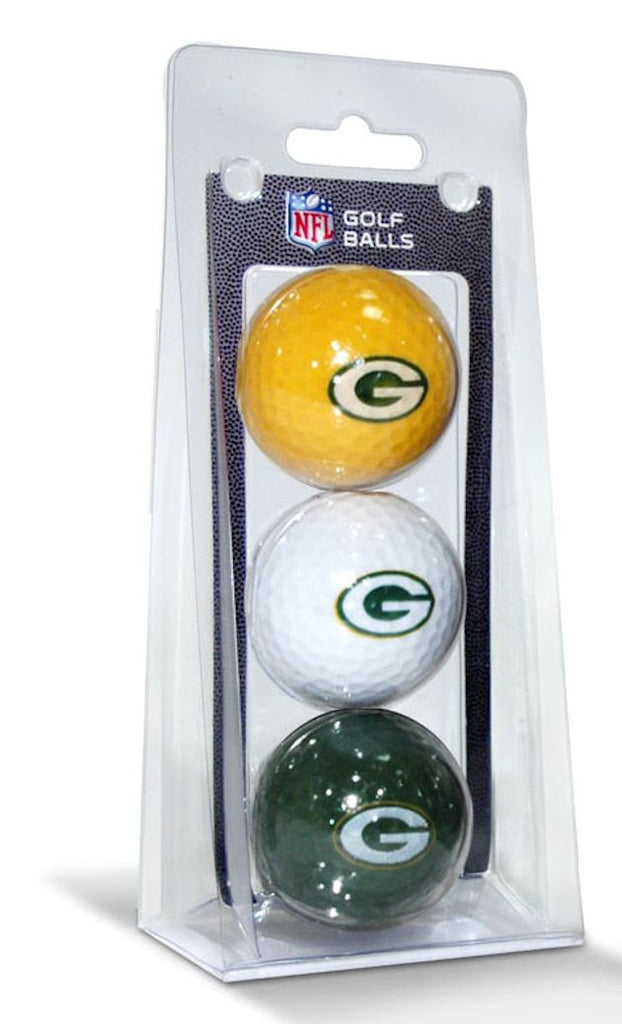 Green Bay Packers s 3 Pack of Golf Balls
