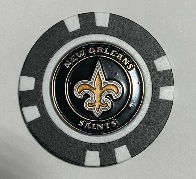 New Orleans Saints Golf Chip with Marker