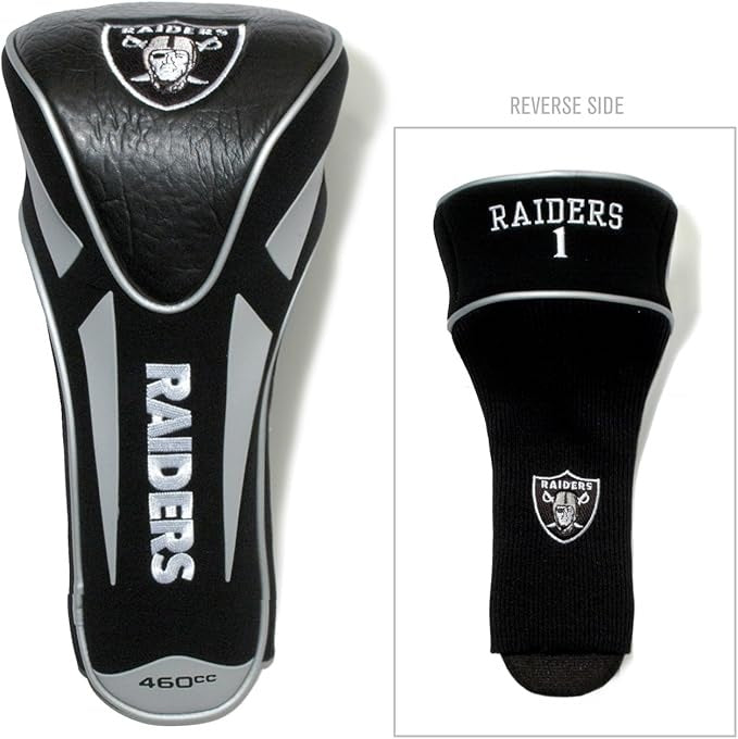 Las Vegas Raiders Golf Headcover Single Apex Jumbo