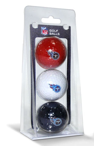 Tennessee Titans 3 Pack of Golf Balls Special Order