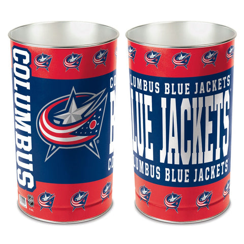 Columbus Blue Jackets Wastebasket 15 Inch Periodic Restock