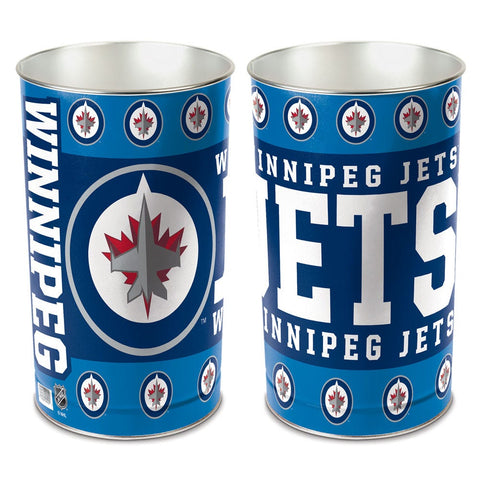 Winnipeg Jets Wastebasket 15 Inch Periodic Restock