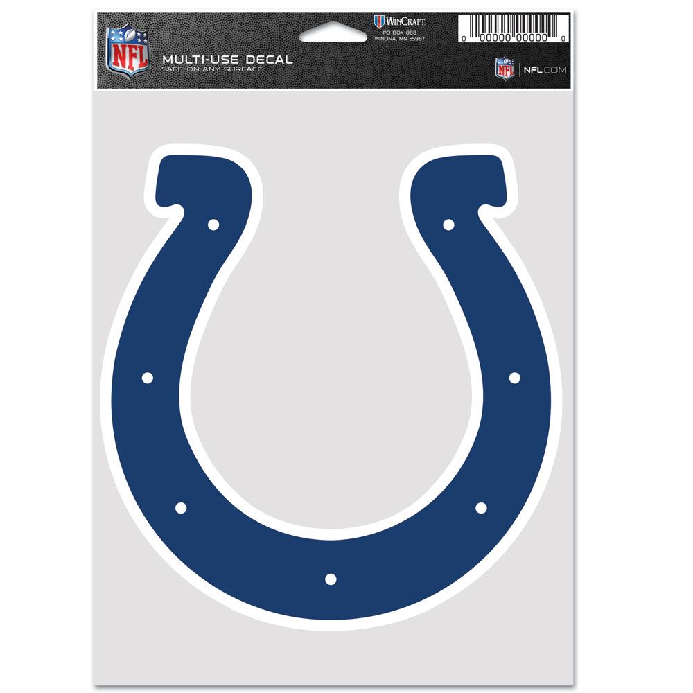 Indianapolis Colts Decal Multi Use Fan Single