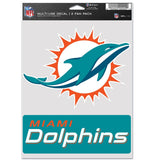 Miami Dolphins Decal Multi Use Fan