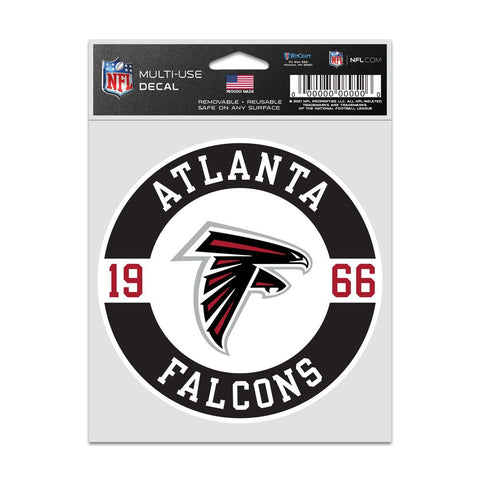 Atlanta Falcons Decal 3.75x5 Patch Fan