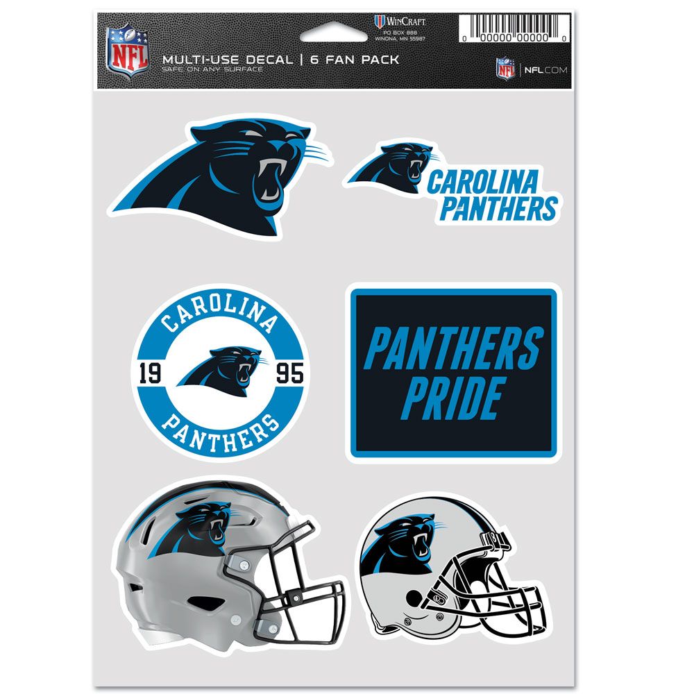 Carolina Panthers Decal Multi Use Fan