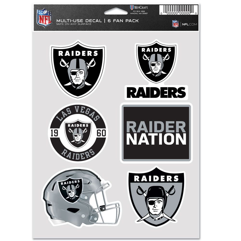 Las Vegas Raiders Decal Multi Use Fan