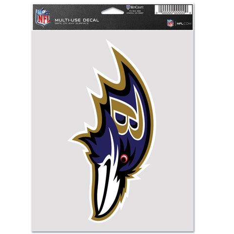 Baltimore Ravens Decal Multi Use Fan Single