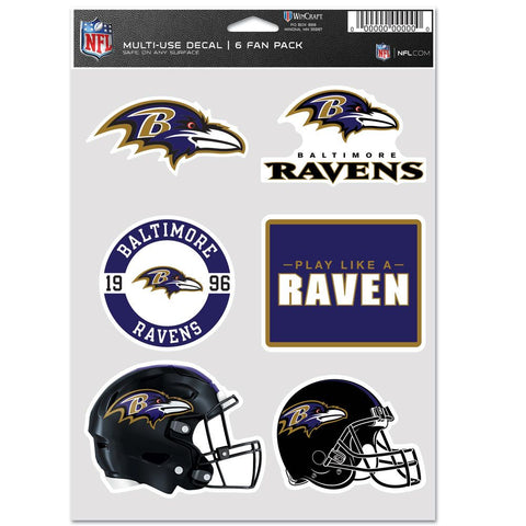 Baltimore Ravens Decal Multi Use Fan