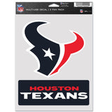 Houston Texans Decal Multi Use Fan