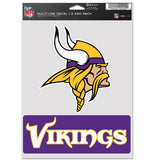 Minnesota Vikings Decal Multi Use Fan