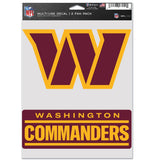 Washington Huskies Commanders Decal Multi Use Fan