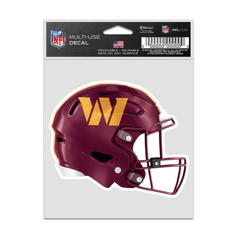 Washington Huskies Commanders Decal 3.75x5 Helmet Fan