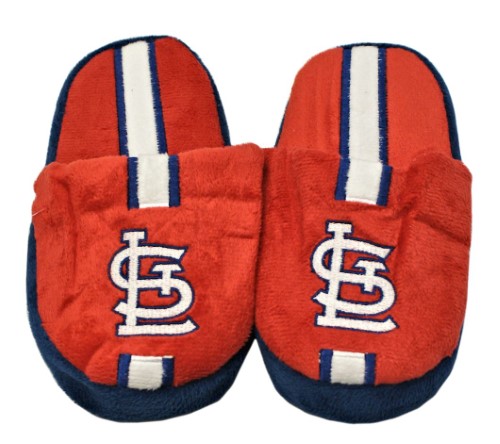 St. Louis Cardinals Slipper Youth 8 16 Size 7 8 Stripe (1 Pair) XL