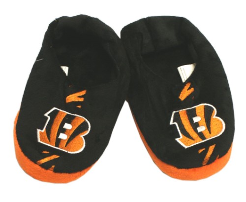 Cincinnati Bengals Slipper Youth 4 7 Size 8 9 Stripe (1 Pair) S