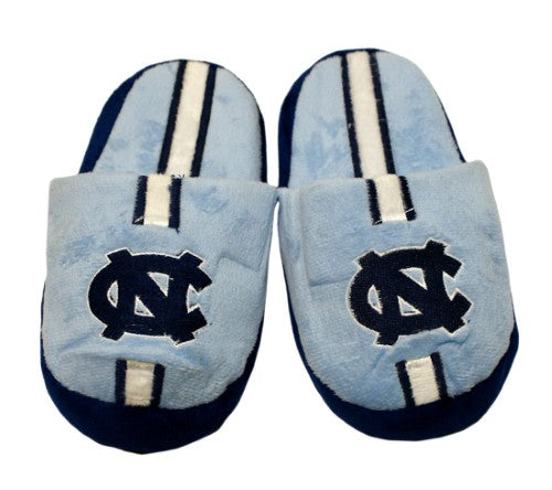 North Carolina Tar Heels Slipper Youth 8 16 Size 7 8 Stripe (1 Pair) XL