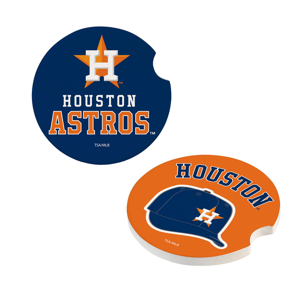 Houston Astros Car Coaster Set 2 Pack Periodic Restock