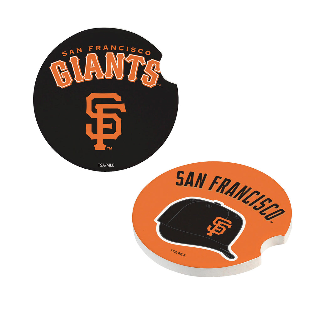 San Francisco Giants Car Coaster Set 2 Pack Periodic Restock