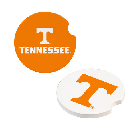 Tennessee Volunteers Car Coaster Set 2 Pack Periodic Restock
