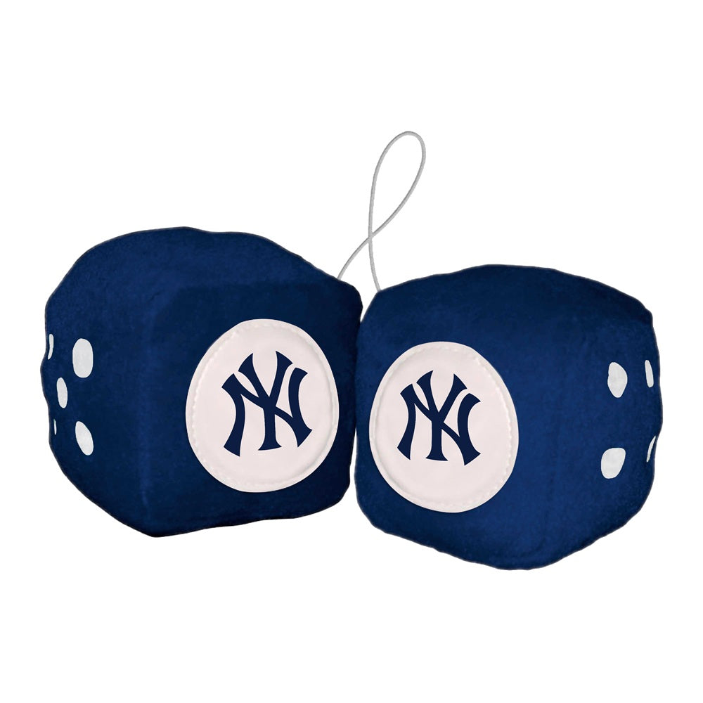 New York Yankees Fuzzy Dice